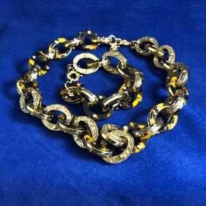 Necklace bracelet set
